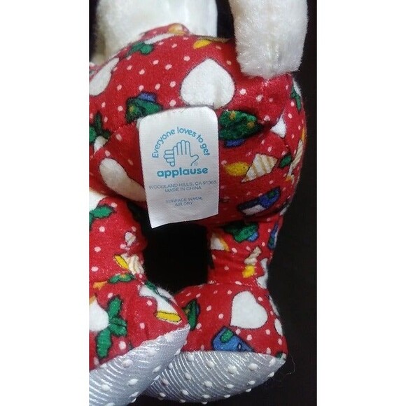 Applause Peanuts Snoopy in Pajamas Beanbag 6'' Stuffed Animal - Picture 5 of 7